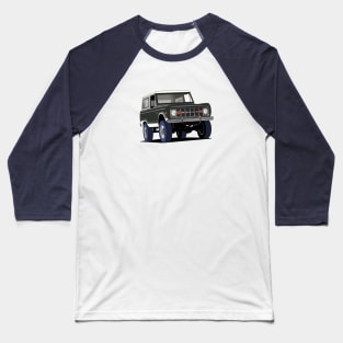 70's Ford Bronco in black Baseball T-Shirt